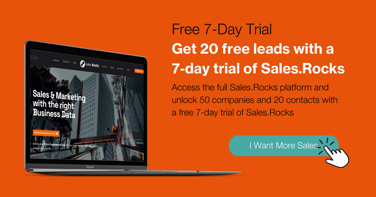 Sales.Rocks Free 7 Day Trial