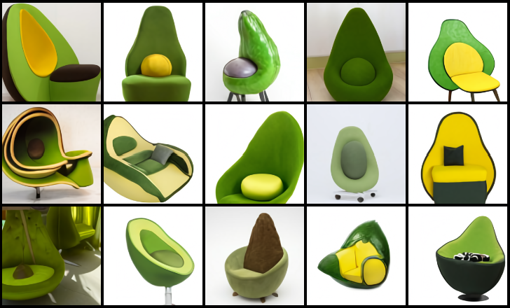 Avacado Armchair Dall-e